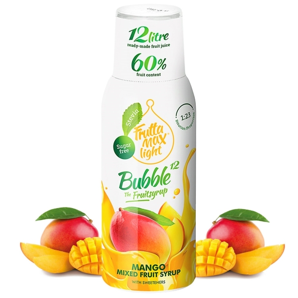 Syrop FruttaMax MANGO LIGHT 500ml na 12 litrów